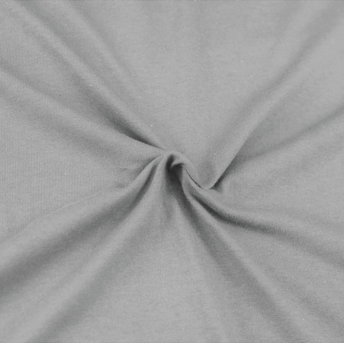 Jersey prostěradlo na vysokou matraci šedé, Výběr rozměru - 180x200cm dvojlůžko