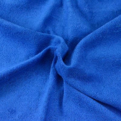 Froté prostěradlo tmavě modré 100x200 cm