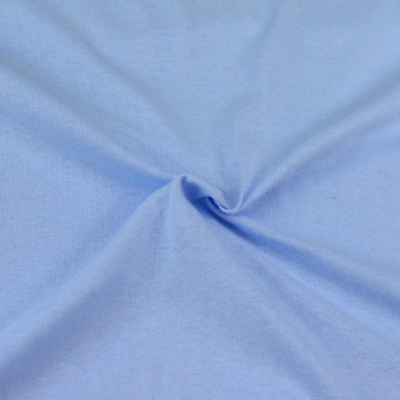 Jersey prostěradlo světle modré 120x200 cm
