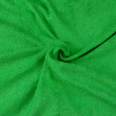 Froté prostěradlo zelené 200x220 cm