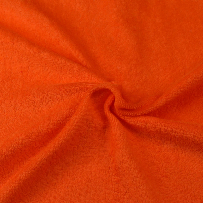 Froté prostěradlo oranžové 140x200 cm