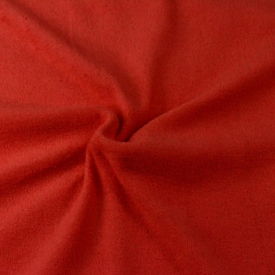 Froté prostěradlo červené 140x200 cm