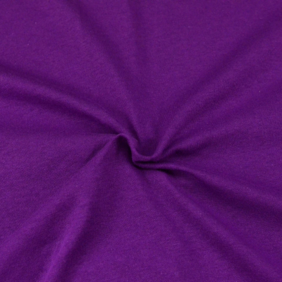 Jersey prostěradlo tmavě fialové 100x200 cm