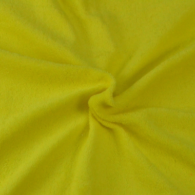 Froté prostěradlo citron 120x200 cm