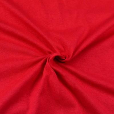 Jersey prostěradlo červené Dětské 70x140 cm
