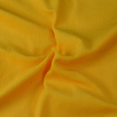 Froté prostěradlo sytě žluté 200x200 cm